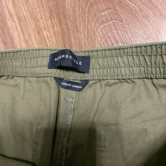 Aeropostale Olive Green Straight Leg Cargo Pants - Picture 3 of 5